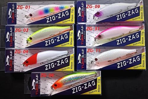 TURKRAP ZİG- ZAG 80S 11gr ATS Sistem Sinking Yapay Yem ZG-31
