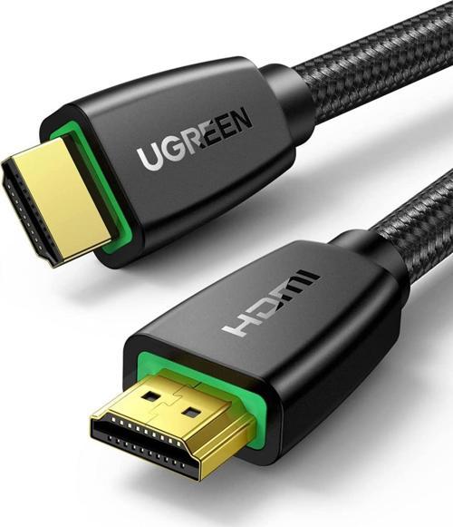 4K HDMI Örgülü Görüntü Ve Ses Aktarma Kablosu 1 Metre