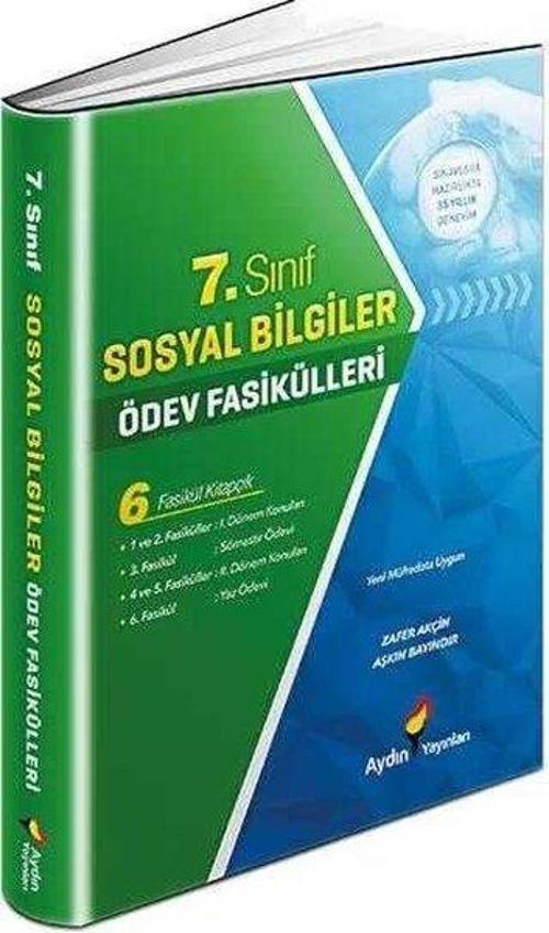 7. Sınıf Sosyal Bilgiler Ödev Fasikülleri