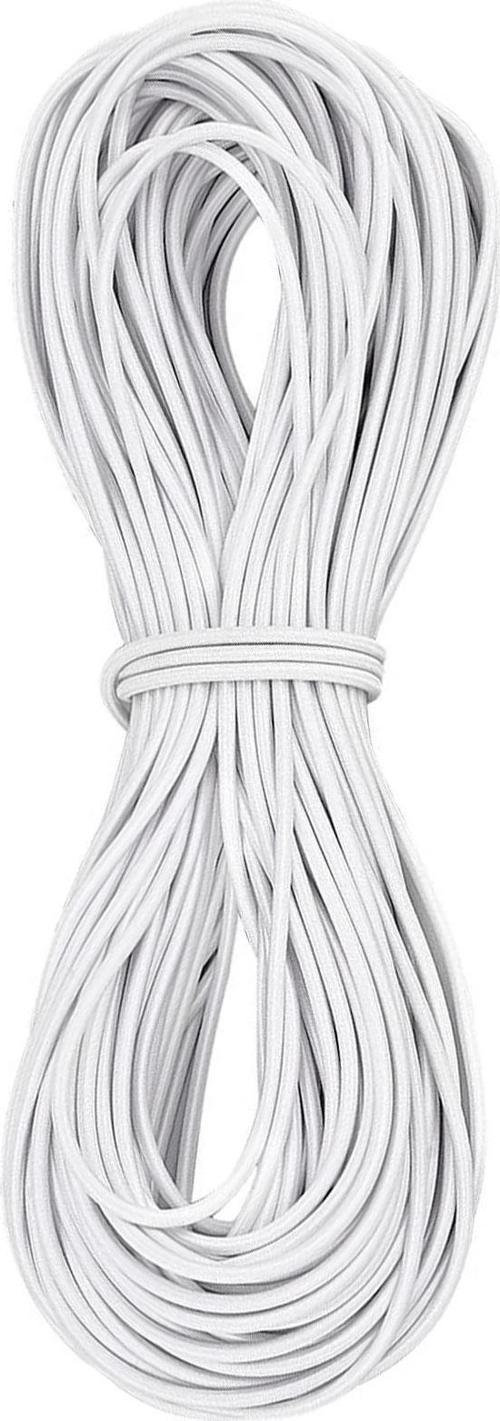 Beyaz 5 Metre 2 mm Yuvarlak Lastik