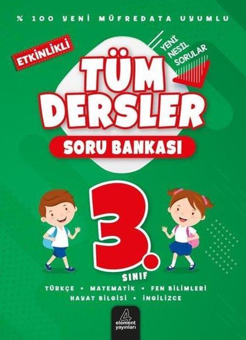 3.Sınıf Tüm Dersler Soru Bankası - Etkinlikli