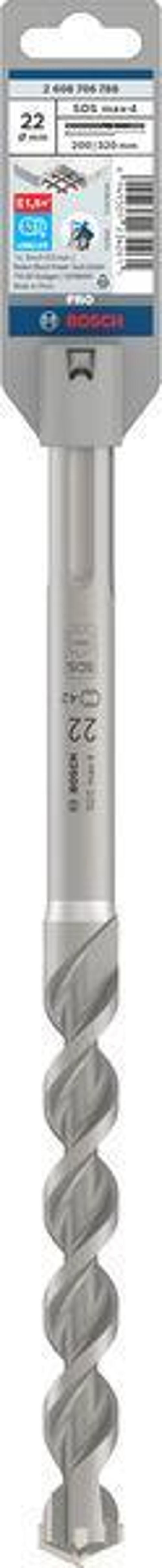 PRO SDS-Max-4 K Delici Ucu 22*320 MM
