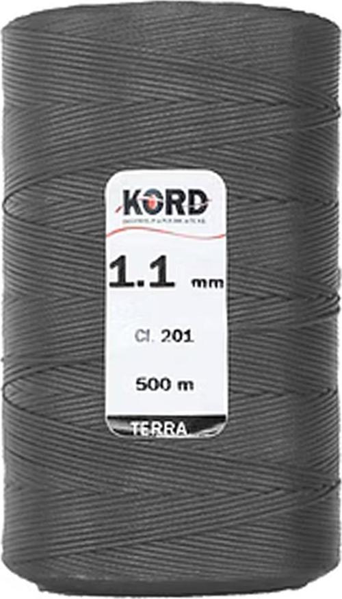 Kord Gri Rengi 1.1 mm 500 m Mumlu El Saracı ve Dikiş İpi