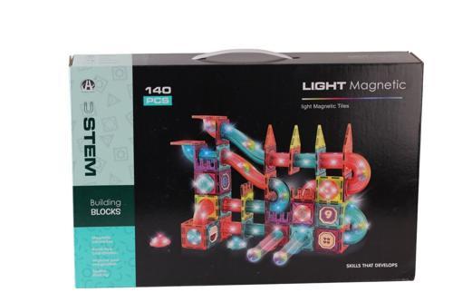 Nessiworld CH1228 MAGNETİC TİLES STAR DİAMOND LİGHT VERSİON 75 PARÇA
