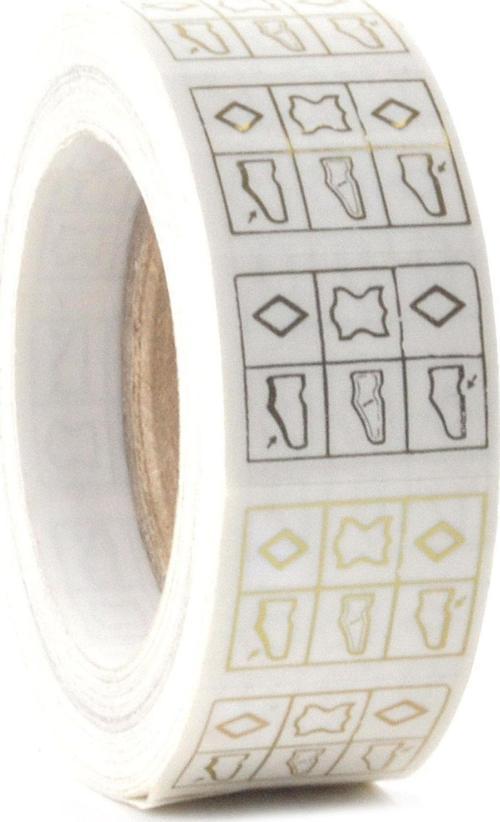 Suni Deri ve Hakiki Deri Ayakkabı Malzeme Yapışkanlı Etiketi