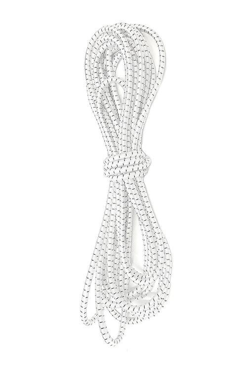 Desenli Beyaz Simli 5 Metre 2 mm Yuvarlak Lastik
