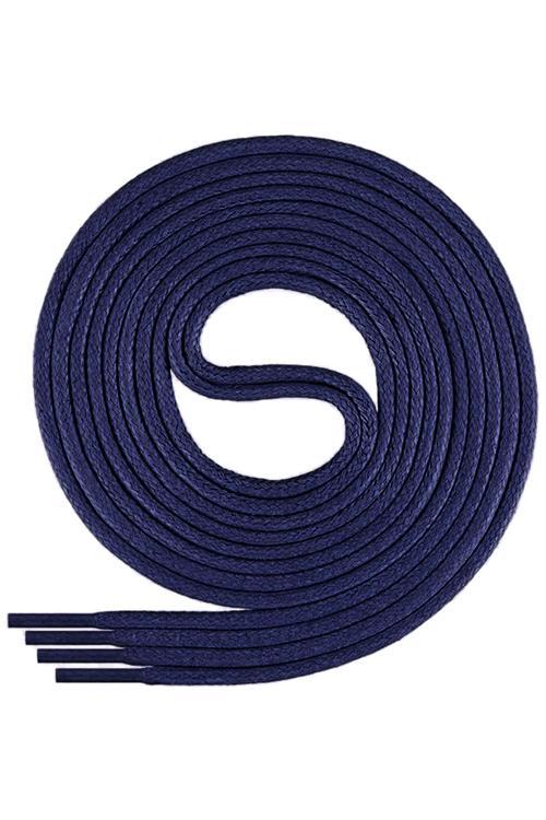 110 Cm 4 MM Lacivert Yuvarlak 1 Çift Ayakkabı Bağcığı