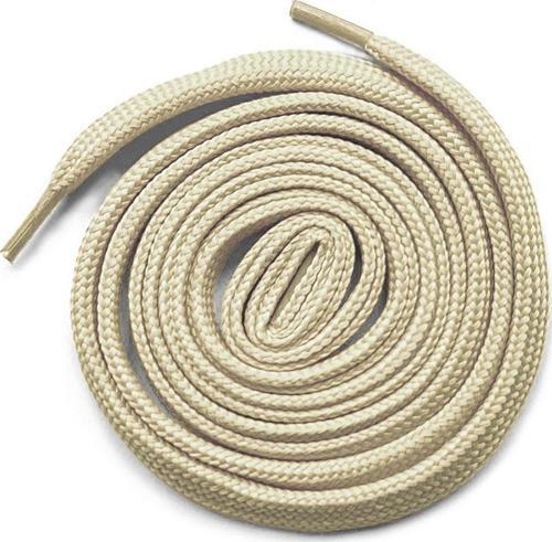 Krem 1 cm Kalınlığında 1 Çift Yassı Spor Ayakkabı Bağcığı