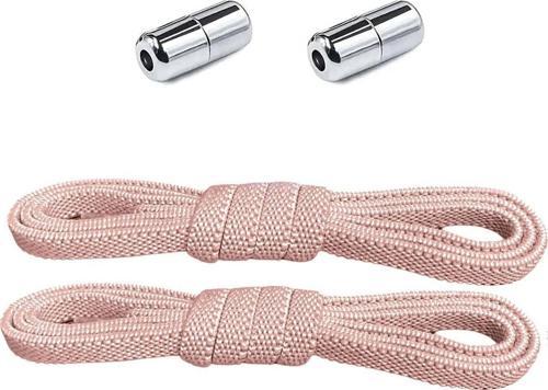 Ayarlanabilir 1 Çift Pudra Vidalı Kapsül Uçlu 6 MM Lastik Pratik Bağcık