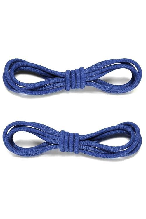 60 Cm Saks Mavi Mumlu Klasik Ayakkabı Bağcığı
