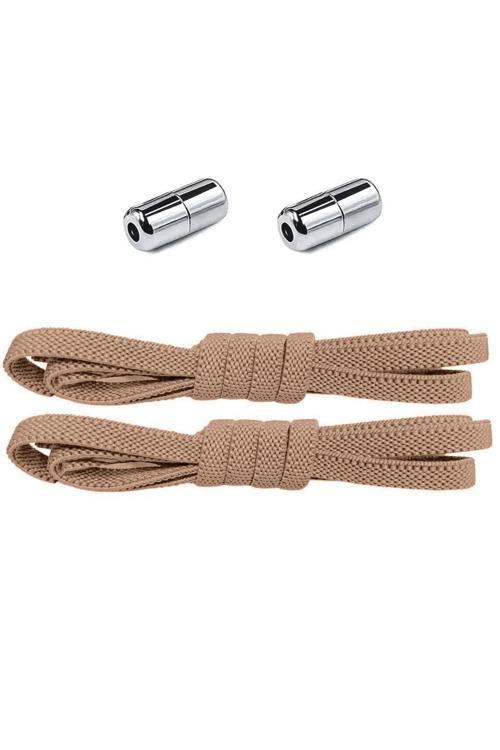 Ayarlanabilir 1 Çift Vizon Vidalı Kapsül Uçlu 6 MM Lastik Pratik Bağcık