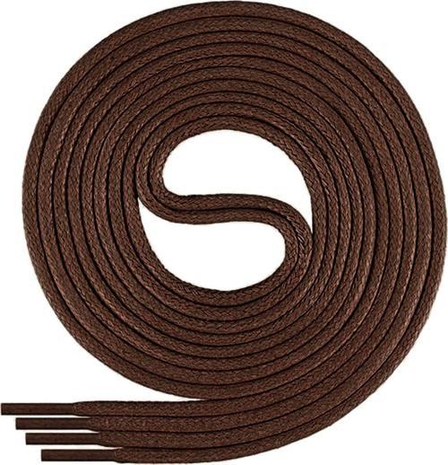 90 Cm 4 MM Kahverengi Yuvarlak 1 Çift Ayakkabı Bağcığı