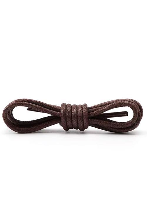90 Cm Kahverengi Mumlu Klasik Ayakkabı Bağcığı