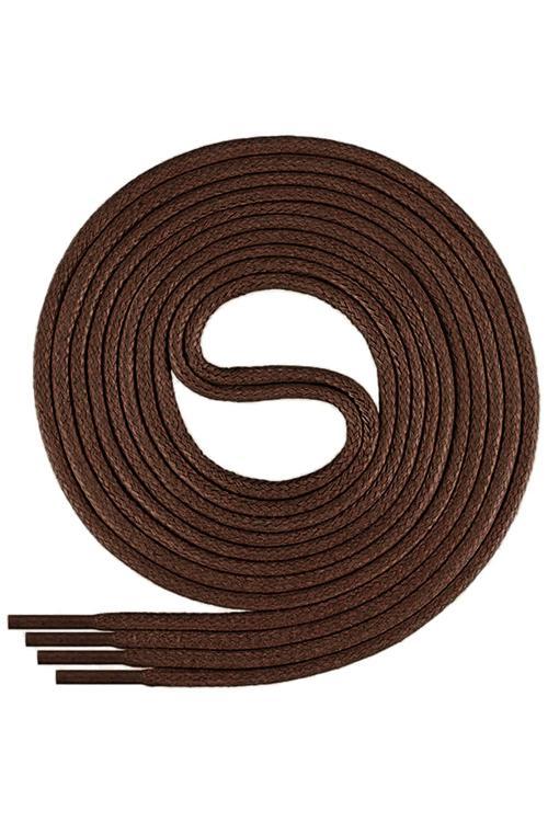 60 Cm 4 MM Kahverengi Yuvarlak 1 Çift Ayakkabı Bağcığı