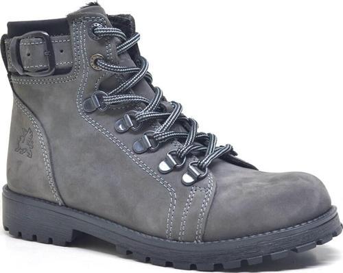 Griffon Hakiki Deri Fermuarlı Kışlık Unisex Çocuk Bot