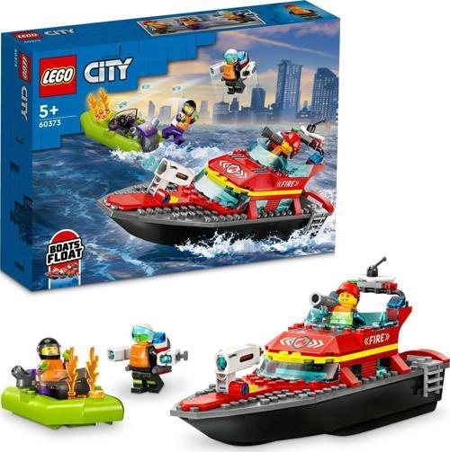 City Itfaiye Kurtarma Teknesi 60373 - 5 Yaş ve Üzeri Uygulamalı Oyunları Seven Çocuklar Için O