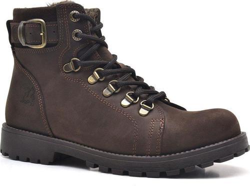 Griffon Hakiki Deri Fermuarlı Kışlık Çocuk Bot