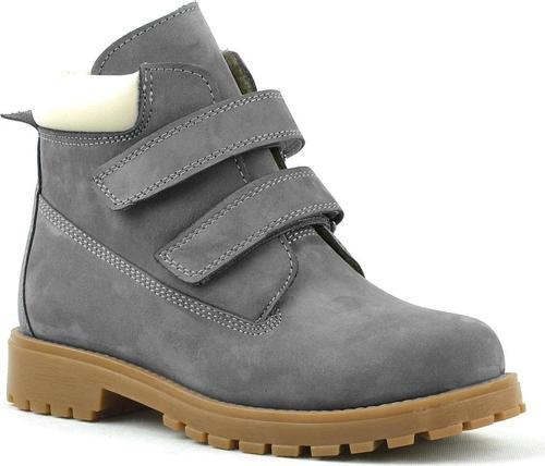 Neson Hakiki Deri Gri Cırtlı Çocuk Bot