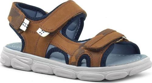 Wisps Hakiki Deri Taba Kamuflaj Çocuk Sandalet