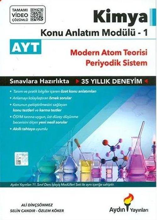 AYT Kimya Konu Anlatım Modülü 1 (Atom Teorisi-Periyodik Sistem)