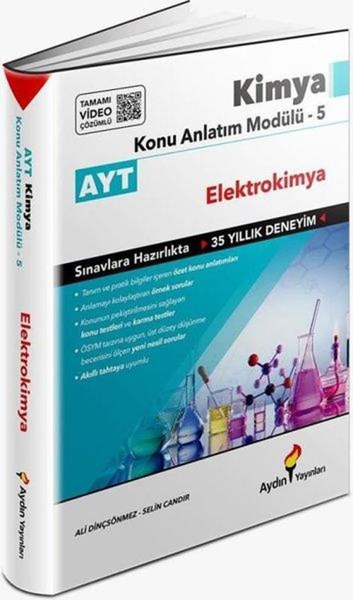 AYT Kimya Konu Anlatım Modülü 5 (Elektrokimya)
