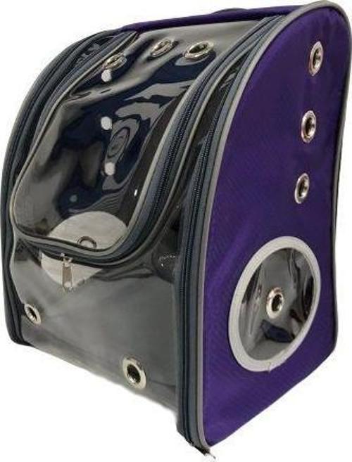 Kedi Köpek Sırt Çantası Mor