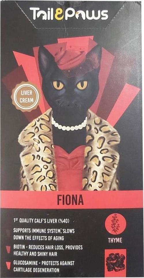 Tail Paws Fiona Liver Ciğerli Sıvı Kedi Ödülü 15gr (5'li)