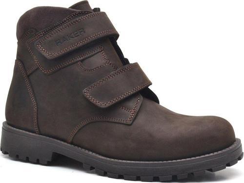 Sentor Hakiki Deri Kahverengi Cırtlı Erkek Genç Bot