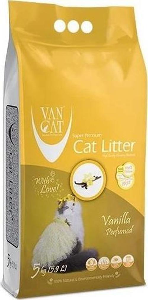 Vanilya Kokulu Kedi Kumu İnce Taneli 5 Kg