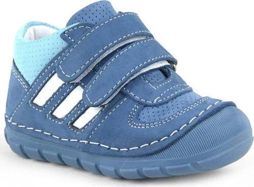 Grizzy Hakiki Deri Lacivert İlk Adım Erkek Bebek Ayakkabısı
