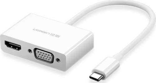 Type-C to HDMI VGA Çevirici Dönüştürücü Adaptör