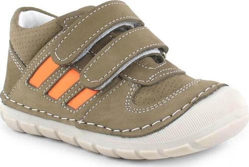 Grizzy Hakiki Deri Haki İlk Adım Unisex Bebek Ayakkabısı