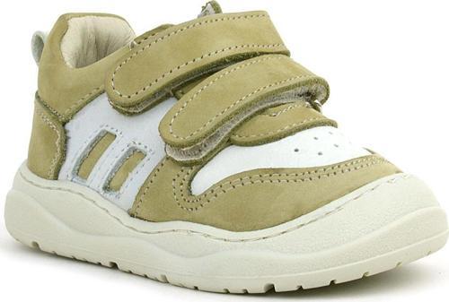 Schaggy Hakiki Deri Yeşil Bebek Spor Ayakkabı