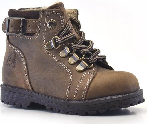 Griffon Hakiki Deri Kum Fermuarlı Kışlık Çocuk Bot