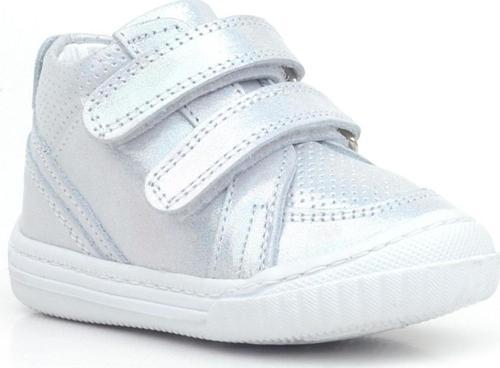 Raya Hakiki Deri Gümüş Simli Cırtlı Kız Bebek Bot