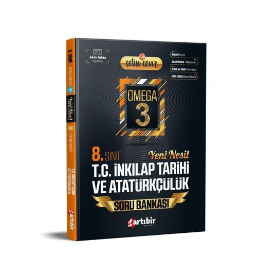 Artıbir Yayınları 8. Sınıf Lgs Çetin Ceviz Omega İnkilap Soru Bankası 0922