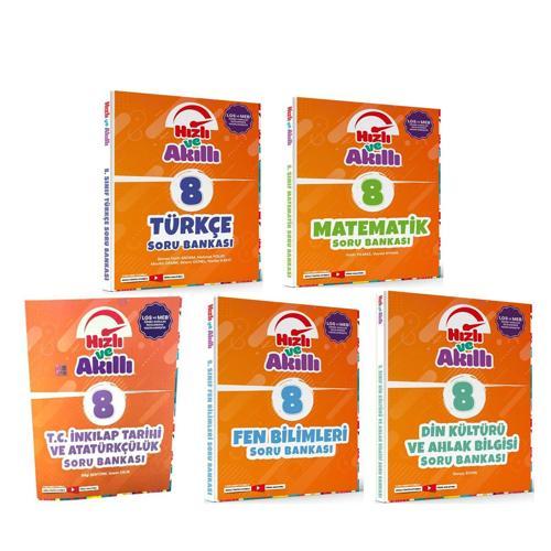 Tammat 8.Sınıf Hızlı ve Akıllı Soru Bankası Seti 5 Kitap