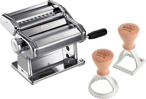 Atlas 150 Manuel Makarna Makinası + 2 Adet Classic Line Istampa