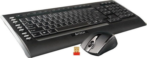 TEKNOTEG - OX - A4 Tech 9300f V-track 2.4ghz Mm Kablosuz Q Klv Set
