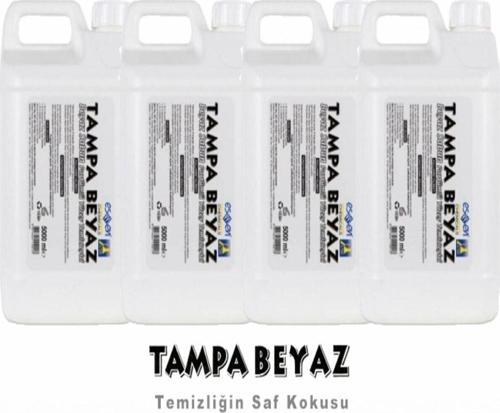 Tampa Beyaz Sabun Kokulu Yüzey Temizleyici 5 Lt X 4 Adet