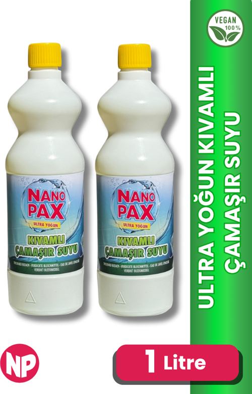 KIVAMLI ÇAMAŞIR SUYU 2 x 1lt