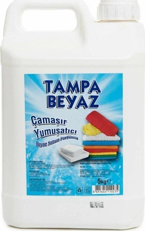 Beyaz Sabun Kokulu Çamaşır Yumuşatıcısı 5 Lt
