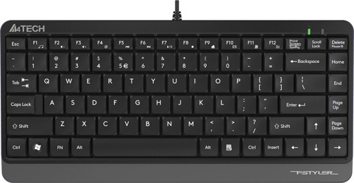 TEKNOTEG - OX - A4 Tech Fk11 Slım Q Klavye Usb Gri