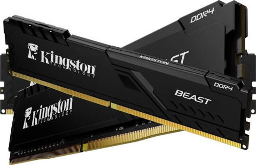 TEKNOTEG - OX - 16gb Ddr4 3600mhzcl17 Dımm Kf436c17bbk2/16tr Kıngston Beast Soğutuculu