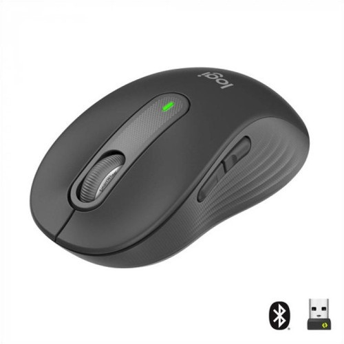 TEKNOTEG - RSR - Logıtech 910-006253, M650 Signature, Siyah, Sağ El, Usb Nano 2,4g Kablosuz, 4000dpi