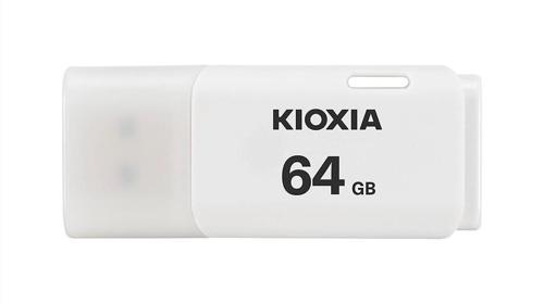 TEKNOTEG - RSR - Kıoxıa U202 64gb Usb 2.0 Transmemory Flash Disk (beyaz)