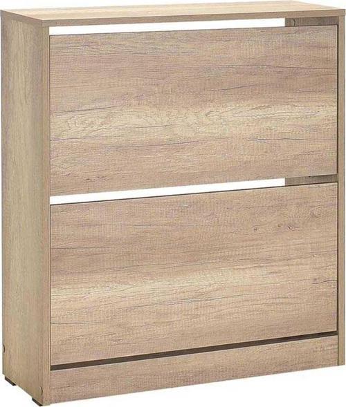 Flat Duo 2 Katlı Geniş Ayakkabılık-açık Ceviz(tori) 73x84x26 Cm (gxyxd)