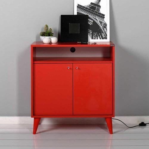 Adore London Çok Amaçlı Dolap Adr-220-kk-1 Kırmızı