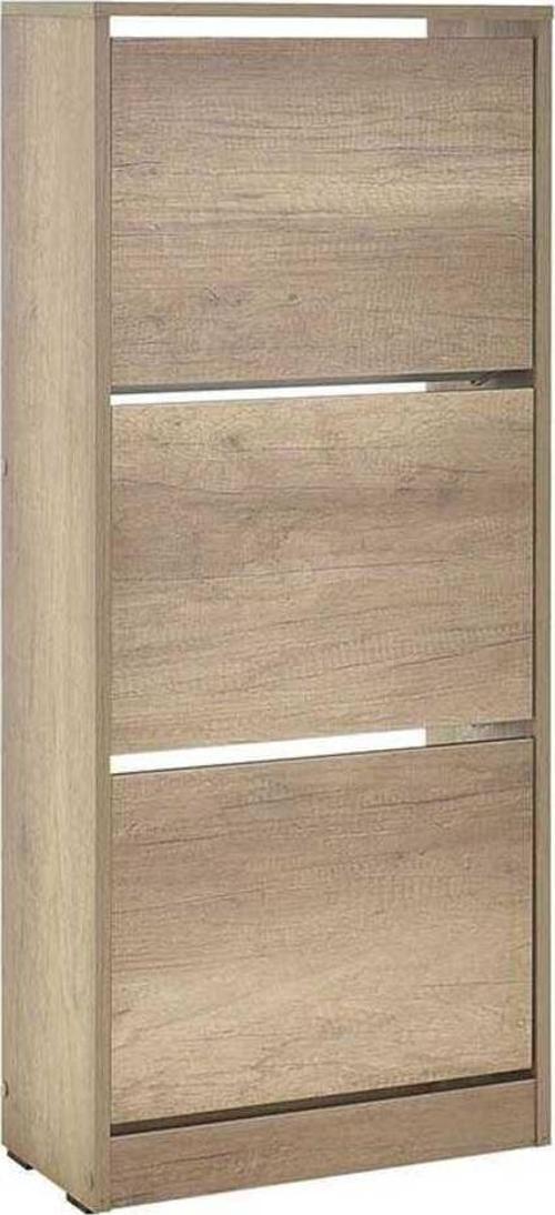 Flat Duo 3 Katlı Ayakkabılık-açık Ceviz(tori) 51x119x26 Cm (gxyxd)