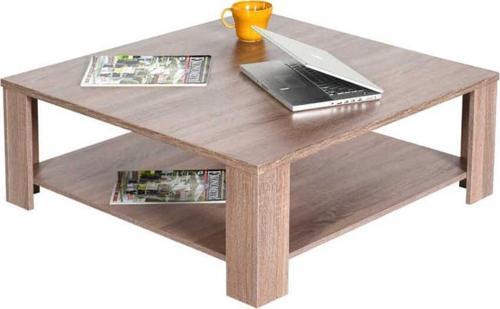 New Line Kare Orta Sehpa - Latte 90x35x90 Cm (gxyxd)